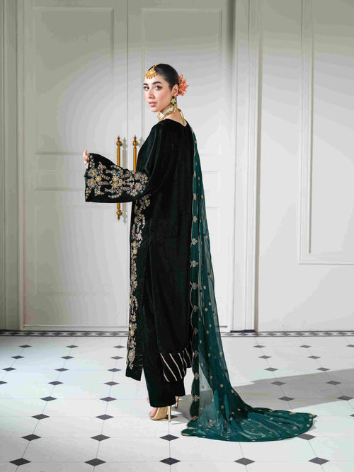 VELVETS '25 (Bottle Green-Gold)