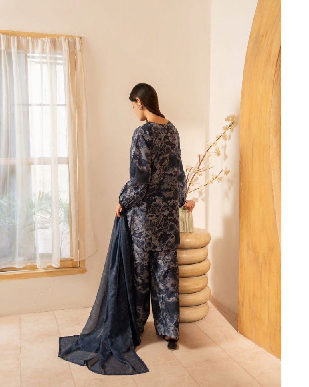 Dawwama (Grey & Navy)