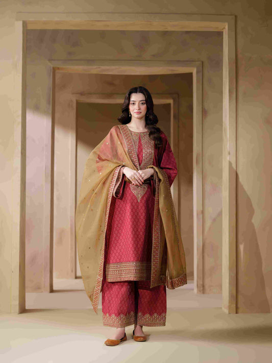 Luxe Edition'25 (Maroon & Beige)