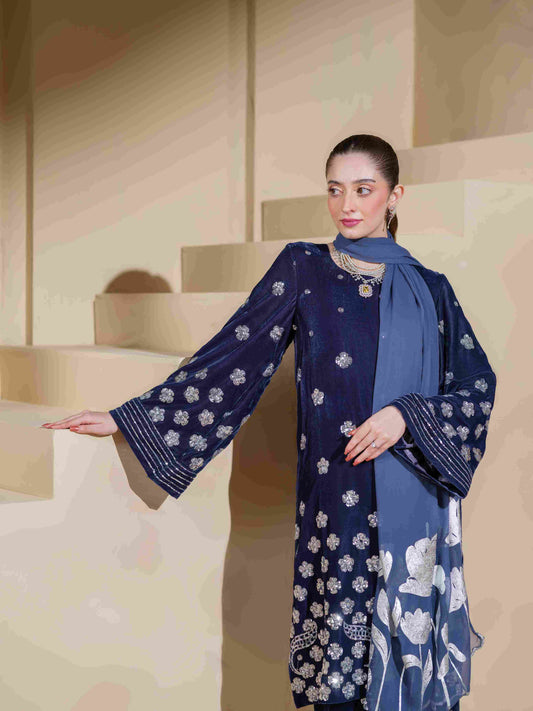 VELVETS '25  (Navy/Silver)